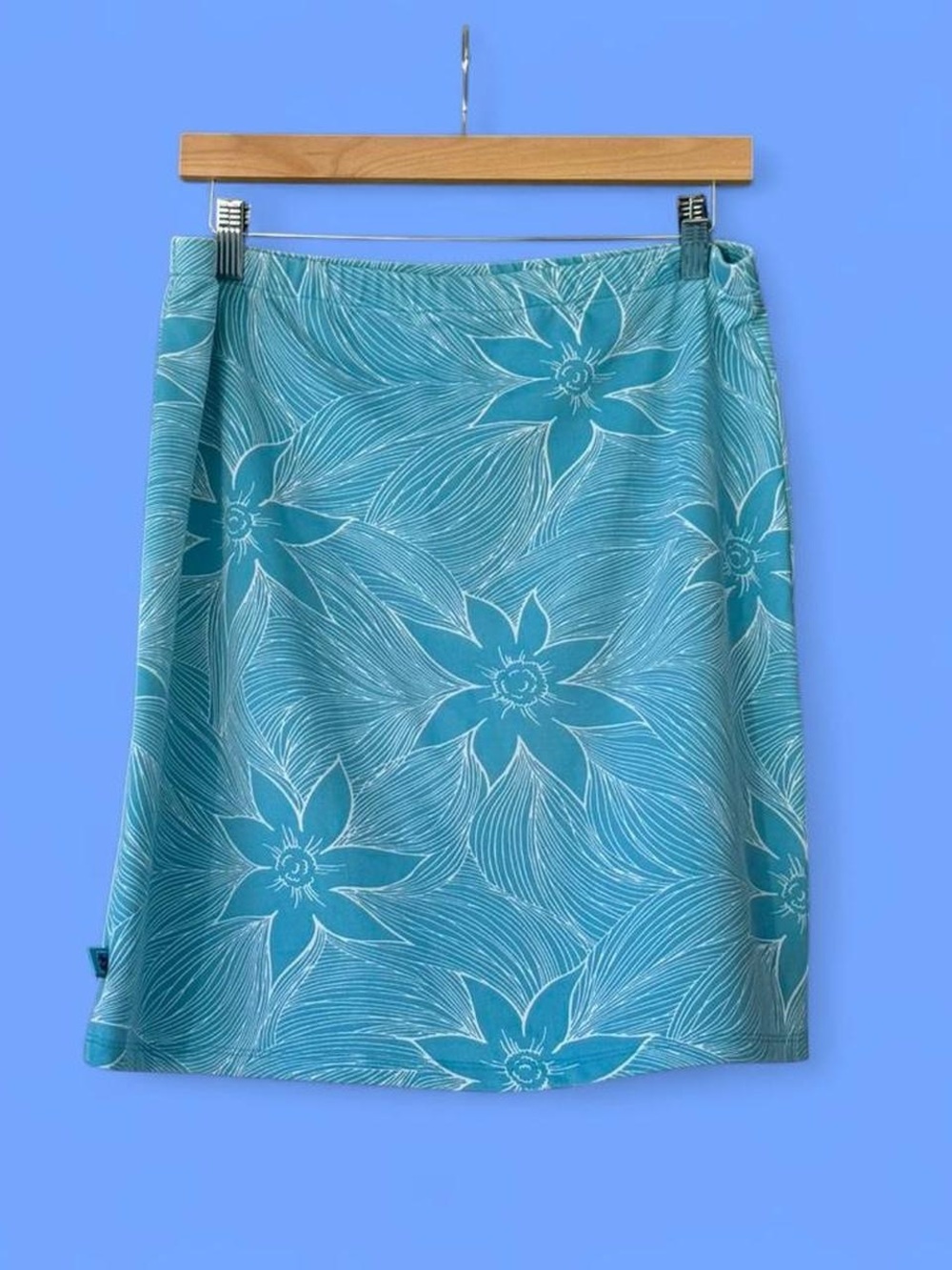 Billabong Teal Floral Swim Cover-Up